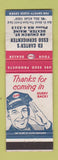 Matchbook Cover - Esso oil gas Dexter ME WEAR
