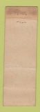 Matchbook Cover - John's Hof Brau Haus Brooklyn NY WORN