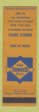 Matchbook Cover - Ridgelys Sunoco oil gas Alexandria VA WEAR