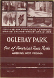 Matchbook Cover - Oglebay Park Wheeling WV 40 Strike