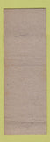 Matchbook Cover - Quaker State oil gas Barritt Auto Supply Pittsfield MA