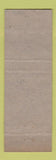Matchbook Cover Lange's State Service oil gas Crystal Lake IL pinup low phone #