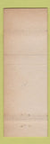 Matchbook Cover - De Pratter's Sinclair oil gas Nahunta GA WORN