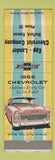 Matchbook Cover - 1955 Chevrolet Epp Lander Stafford KS low phone #