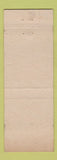 Matchbook Cover - Don's Service Texaco oil gas Kennard IN BLUE