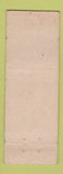 Matchbook Cover - FW Henderson Shell oil gas Leo SC
