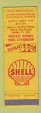 Matchbook Cover - Motheral's Shell oil gas Encinitas CA WEAR