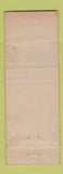 Matchbook Cover - Jim Clinton's Shell oil gas New Castle IN low phone # WEAR