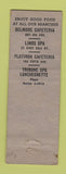 Matchbook Cover - Tribune Spa Restaurant New York City WEAR