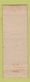 Matchbook Cover - Zinda's Mobil oil gas Stevens Point WI low phone #