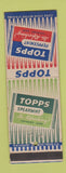 Matchbook Cover - Topps Chewing Gum Peppermint Spearmint