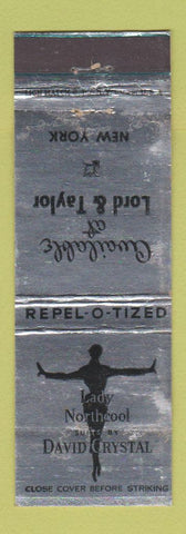 Matchbook Cover - Lady Northcool Clothes Lord and Taylor New York City WEAR