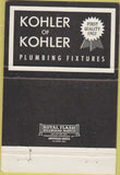 Matchbook Cover - Chatham Pipe Supply Savannah GA 40 Strike