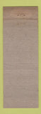 Matchbook Cover - Shell oil gas Capper Monticello IN low phone # WEAR
