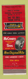 Matchbook Cover - McCreary Tires Place Bros Winchester VA