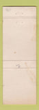 Matchbook Cover - Bill's Shell oil gas Goodyear Tires Elgin IL ORANGE