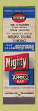 Matchbook Cover - Amoco oil gas Colonial Annapolis MD