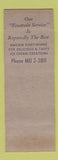 Matchbook Cover - Diana Sweets Restaurant Candy St Catharines ON