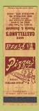 Matchbook Cover - Mike Castellano's Pizza Mayfield Heights OH