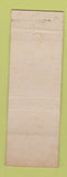 Matchbook Cover - Pennella Florist Flowers Newark NJ