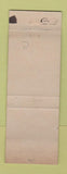 Matchbook Cover - Elk Grove Cities oil gas Palatine IL WEAR