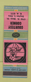 Matchbook Cover - Courtesy Corner Texaco oil gas Dayton OH WEAR