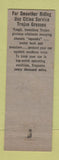 Matchbook Cover - Cities oil gas Wells Hartnell Kenosha WI