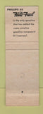 Matchbook Cover - Pete's Phillips 66 oil gas Kearney NE WEAR