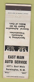 Matchbook Cover - East Main Auto Service Farmington NM WEAR