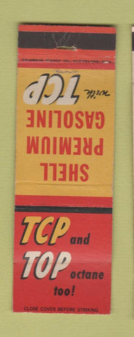 Matchbook Cover - TCP Shell oil gas WEAR
