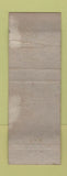 Matchbook Cover - Fleet Wing oil gas Bill's Farmington Mayfair WORN