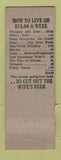 Matchbook Cover - Fox Hollow Esso oil gas  WEAR
