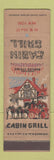 Matchbook Cover - Cabin Grill New York City