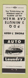 Matchbook Cover - PDQ Car Wash St Petersburg FL