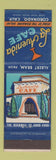Matchbook Cover - La Avenida Cafe Coronado CA