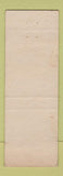 Matchbook Cover - WR Fairfield oil gas Briggs Stratton Waynedale IN DuPont Paint