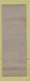 Matchbook Cover - Jones Texaco oil gas Albany WI low phone # WEAR
