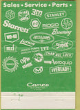 Matchbook Cover - Shannon Hardware Co Morgan City LA 40 Strike