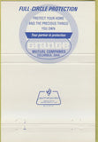 Matchbook Cover - Baxter Agency Insurance Minerva OH 40 Strike
