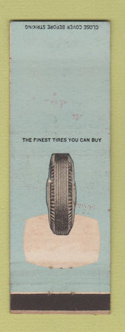 Matchbook Cover - Tires printing error Stock Graphic? WEAR