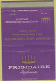 Matchbook Cover - Frigidaire Appliances Decatur GA 40 Strike