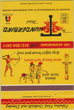 Matchbook Cover - Thunderbird Motel Minneapolis MN CREASE 40 Strike