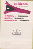 Matchbook Cover - Tooth Company Montebello CA 40 Strike