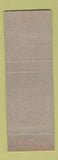Matchbook Cover Lange's State Service oil gas Crystal Lake IL low phone # pinup