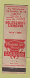 Matchbook Cover - Standard oil gas Gardner's Esso Martinsville VA WEAR