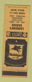 Matchbook Cover - Leonard's Garage Mobil oil gas Declo ID
