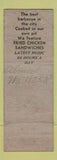 Matchbook Cover - Moonlight Inn New Orleans LA WEAR