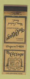 Matchbook Cover - The Cottage New York City WORN