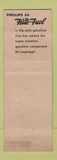 Matchbook Cover - Phillips 66 oil gas Orlando FL