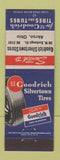 Matchbook Cover - Goodrich Tires Akron OH